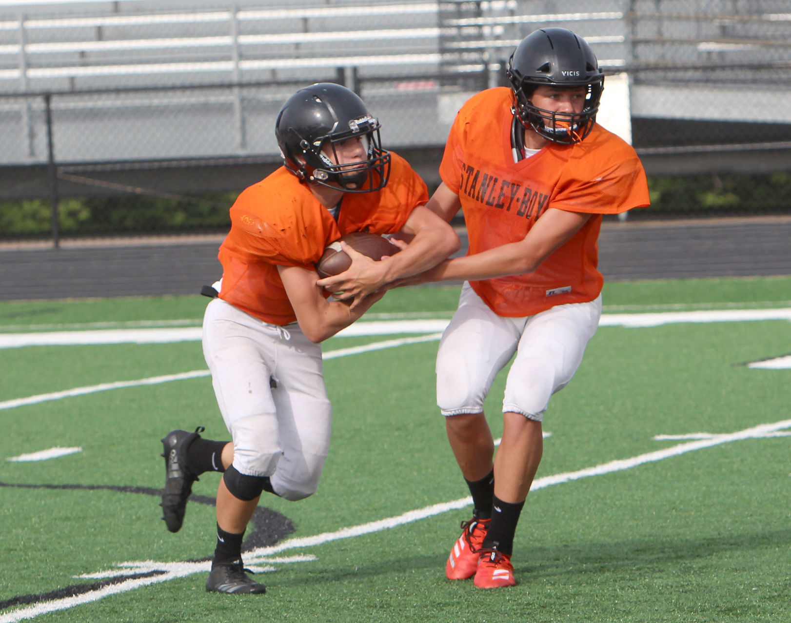Stanley-Boyd football practice 8-12-19